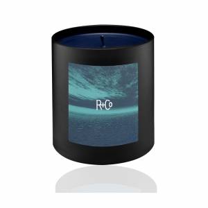 R+Co: Ароматическая свеча "Темные волны" (Dark Waves Candle), 255 гр