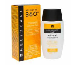 Heliocare: Солнцезащитный минеральный флюид с SPF 50 для чувствительной кожи (360º Mineral Tolerance Fluid Sunscreen SPF 50), 50 мл