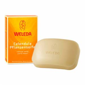 Weleda: Детское растительное мыло с календулой и травами, 100 гр