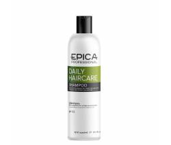 Epica Daily Haircare: Шампунь для ежедневного ухода с маслом бабассу и экстрактом зеленого чая, 300 мл