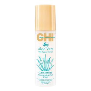 CHI Aloe Vera with Agave Nectar: Увлажняющий крем для вьющихся волос (Moisturizing Curl Cream), 147 мл