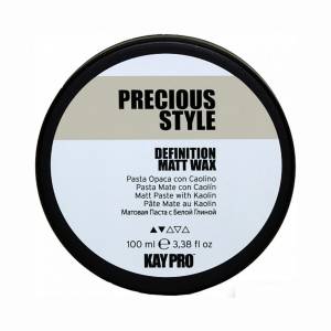 Kaypro Precious style: Паста для волос матовая с белой глиной, 100 мл