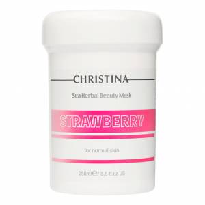 Christina Sea Herbal: Клубничная маска красоты для нормальной кожи (Beauty Mask Strawberry), 250 мл