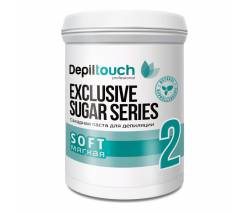 Depiltouch Exclusive sugar series: Сахарная паста для депиляции Soft (Мягкая 2), 1600 гр
