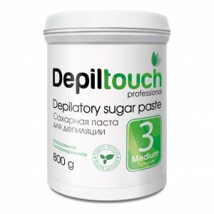 Depiltouch Professional: Сахарная паста для депиляции №3 Средняя, 800 гр