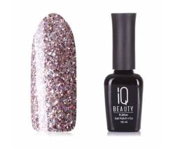 IQ Beauty: Гель-лак для ногтей каучуковый #087 Pink champagne (Rubber gel polish), 10 мл