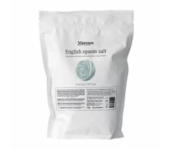 Marespa: Английская соль для ванн c эвкалиптом (English epsom salt Eucalyptus), 4000 гр