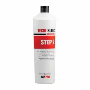 Kaypro Tecni Sleek: Выпрямляющий крем с кератином Шаг 2, 1000 мл