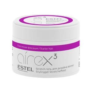 Estel Airex: Стрейч-гель для дизайна волос пластичная фиксация Эстель Эирекс, 65 мл