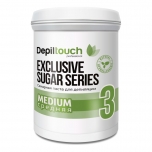 Depiltouch Exclusive sugar series: Сахарная паста для депиляции Medium (Средняя 3), 1600 гр