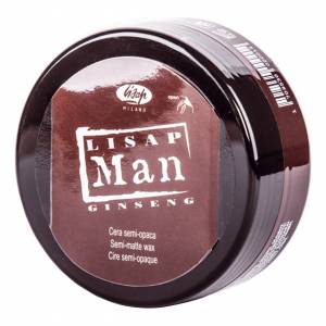 Lisap Milano Man: Матирующий воск для укладки волос для мужчин (Semi-Matte Wax), 100 мл