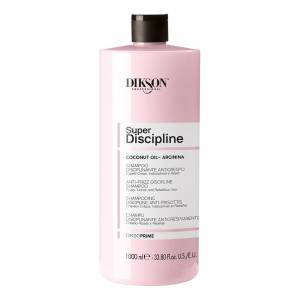 Dikson DiksoPrime Super Discipline: Шампунь для пушистых волос с кокосовым маслом (Anti-Frizz Discipline Shampoo), 1000 мл