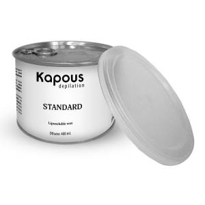 Kapous Depilations: Жирорастворимый воск Розовый Диоксидом Титаниума в банке, 400 мл