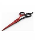 Mizuka: Ножницы парикмахерские PBS-EP-32162 Black/Red (6.0") с микоронасечкой