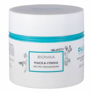 Ollin Professional BioNika: Маска-глина «Экстра увлажнение» (Extra Moisturizing Clay Mask), 200 мл