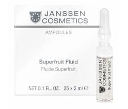 Janssen Cosmetics Ampoules: Реветализирующий, энергонасыщающий anti-age концентрат с комплексом  SUPERFRUIT (Superfruit Fluid), 3 шт