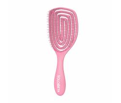 Solomeya: Расческа для сухих и влажных волос с ароматом клубники (Wet Detangler Brush Oval Strawberry), 1 шт