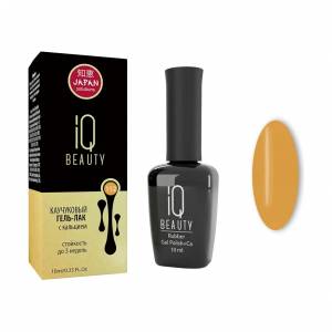 IQ Beauty: Гель-лак для ногтей каучуковый #112 Hang up (Rubber gel polish), 10 мл