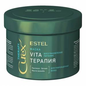 Estel Curex Therapy: Маска "Vita-терапия" для повреждённых волос, 500 мл