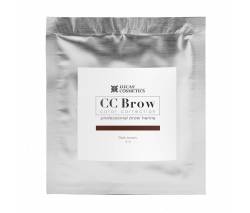 Lucas Cosmetics: Хна для бровей CC Brow (dark brown) в саше (темно-коричневый)
