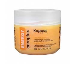 Kapous Depilations: Крем-парафин «Energy Complex» с эфирными маслами Апельсина, Мандарина и Грейпфрута, 300 мл