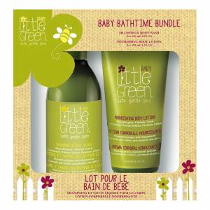 Little Green Baby: Набор "Комплект для купания малыша" (Baby Bathtime Bundle)