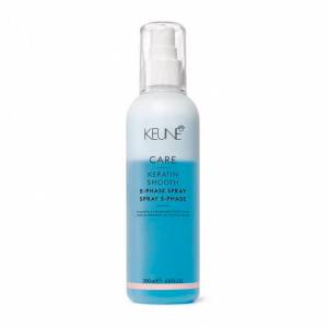 Keune Care Keratin Smooth: Двухфазный Кондиционер-спрей Кератиновый комплекс (Care Keratin Smooth 2 Phase Spray), 200 мл