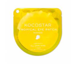Kocostar: Гидрогелевые патчи для глаз Тропические фрукты Манго (Tropical Eye Patch Mango Single), 2 шт