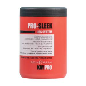 Kaypro Pro-Sleek: Дисциплинирующая маска для химически выпрямленных волос, 1000 мл