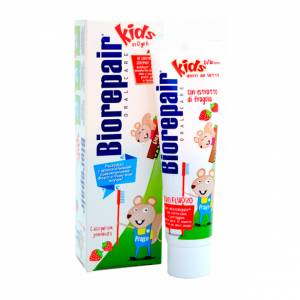Biorepair: Зубная паста с экстрактом земляники для детей от 0 до 6 лет (Kids), 50 мл