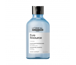 L'Oreal Professionnel: Очищающий шампунь для нормальных и жирных волос Pure Resource (Лореаль Пюр Ресорс), 300 мл