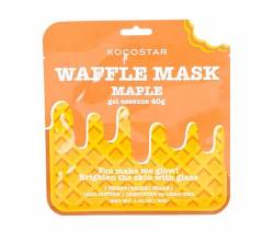 Kocostar: Омолаживающая вафельная маска для лица «Кленовый сироп» (Waffle Mask Maple)