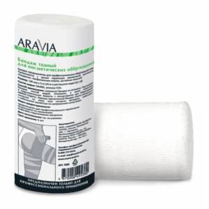 Aravia Organic: Бандаж тканный для косметических обертываний 14 см x 10 м, 1 шт