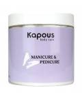 Kapous Body care: Бархатный крем-скраб с бамбуком и маслом жожоба, 500 мл