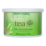 Clean & Easy: Воск "Белый чай" для чувствительной кожи (Warm Wax White tea), 390 мл
