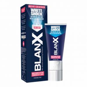 BlanX: Вайт шок отбеливающий комплекс для зубов (крышка) (Blanx White Shock Protect + LED), 50 мл