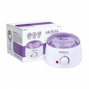 Aravia Professional: Нагреватель с термостатом (воскоплав) 500 мл сахарная паста и воск, 1 шт
