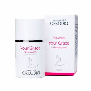 Arkadia Your Grace: Гель-маска с розовым маслом, 50 мл