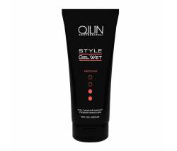 Ollin Professional Style: Гель "мокрый эффект" средней фиксации (Wet Gel Medium), 200 мл